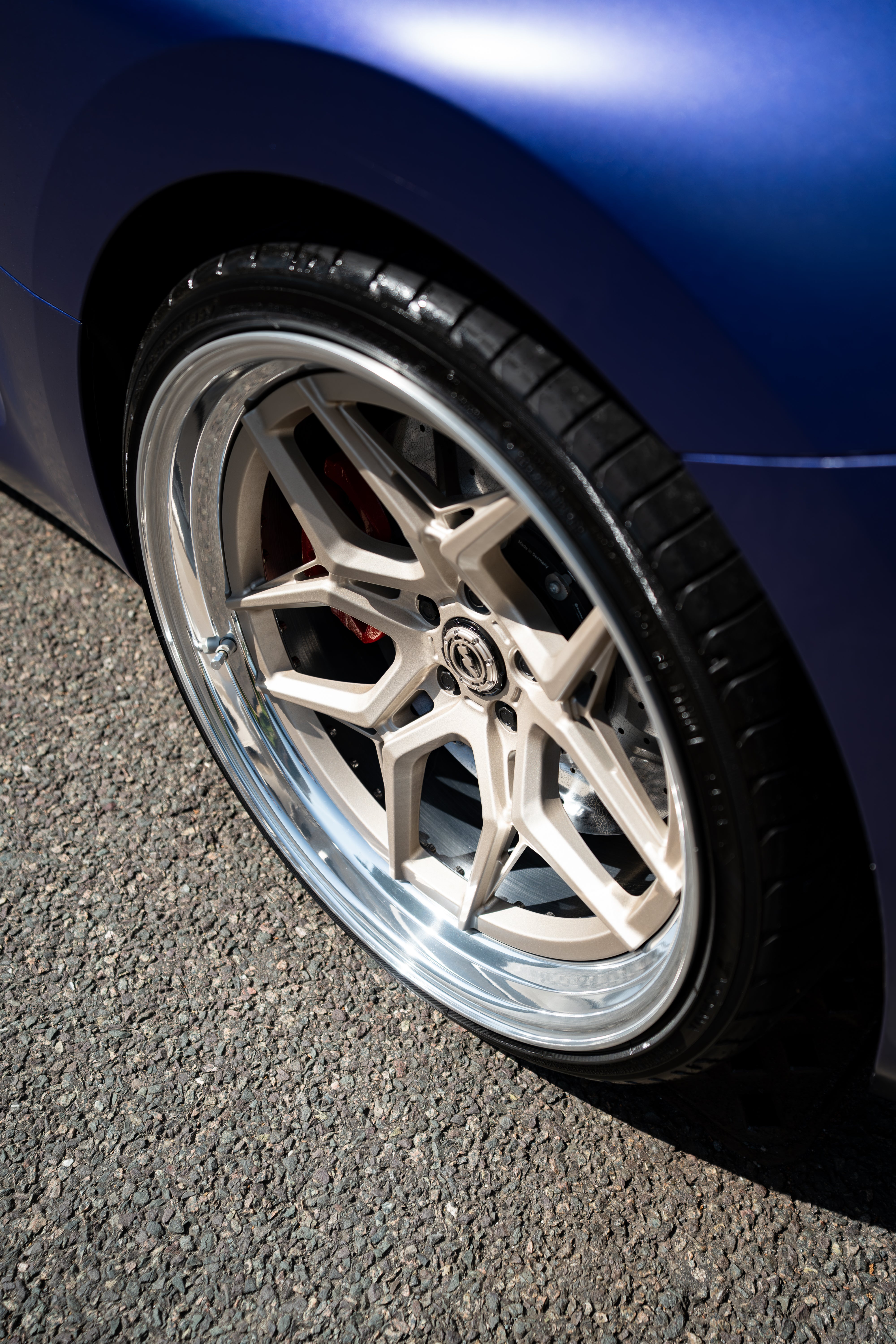 M2 G87 M-W1.2 Two-Piece Split Rim 20/21" White Gold Wheels