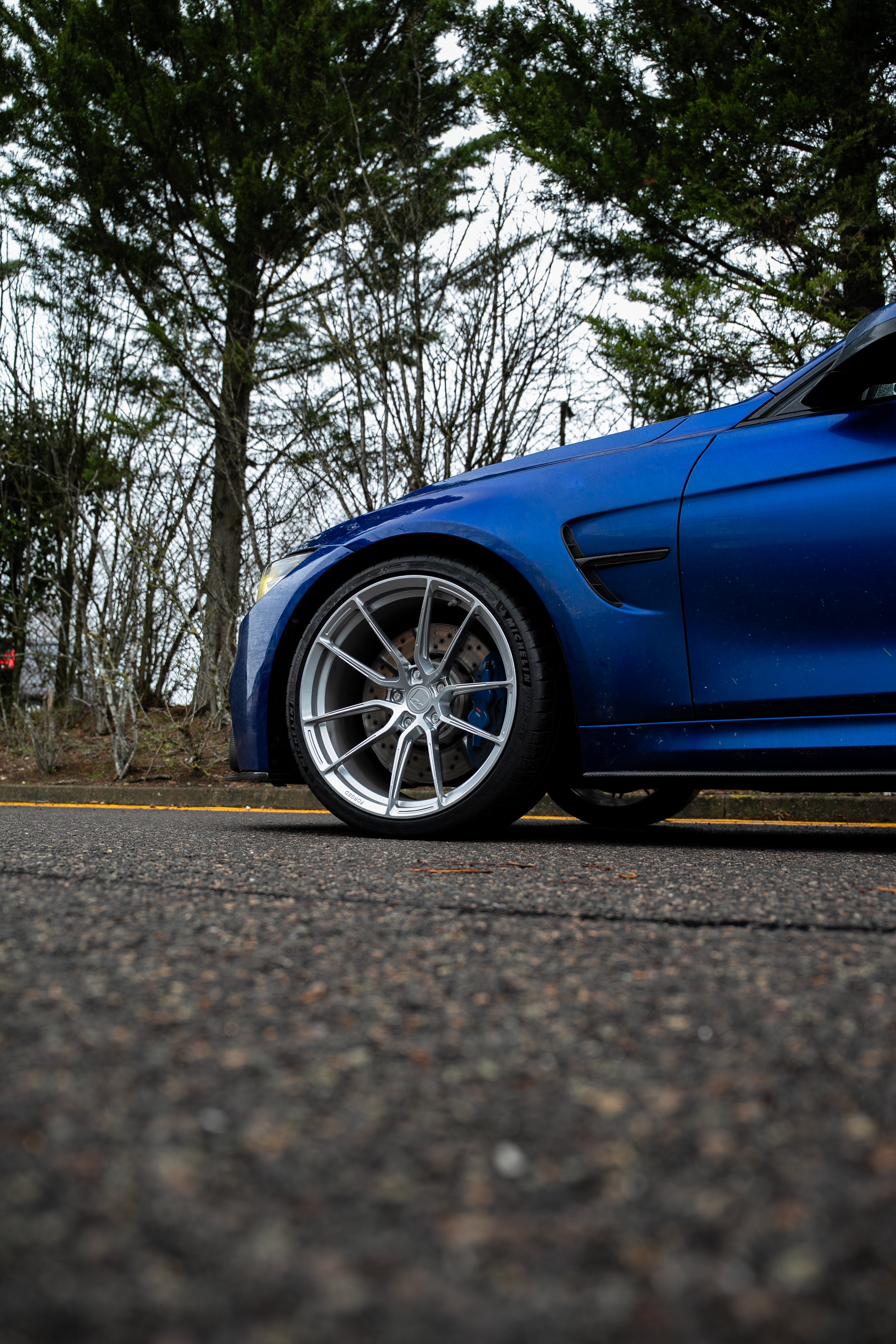 M3 F80 M-W4 20" Gloss Polished Forged Wheels