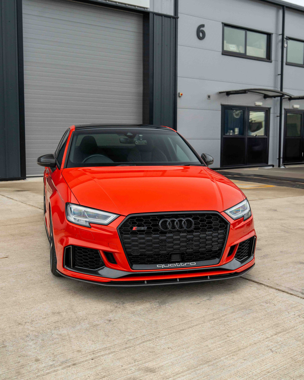 AUDI RS3 8V FACELIFT CARBON FIBRE BUMPER TRIM
