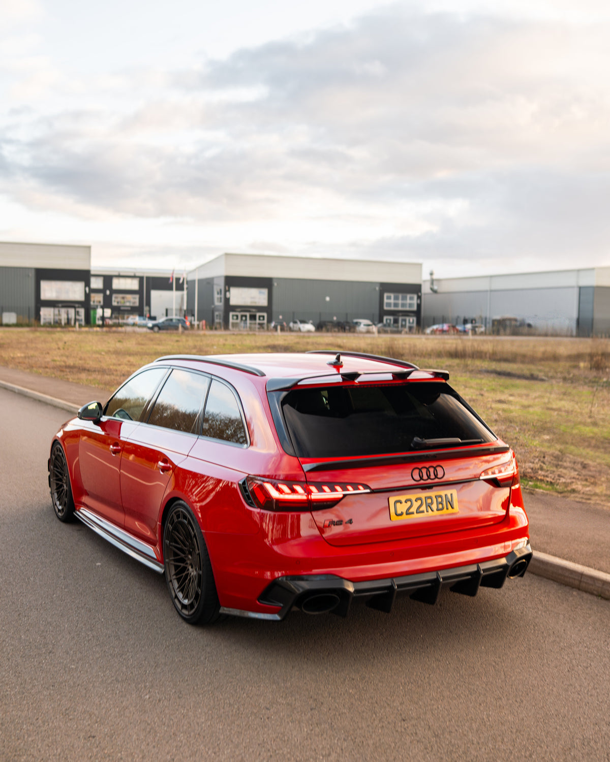 AUDI RS4 B9 & B9.5 2016-2024 CARBON FIBRE DIFFUSER - CT DESIGN