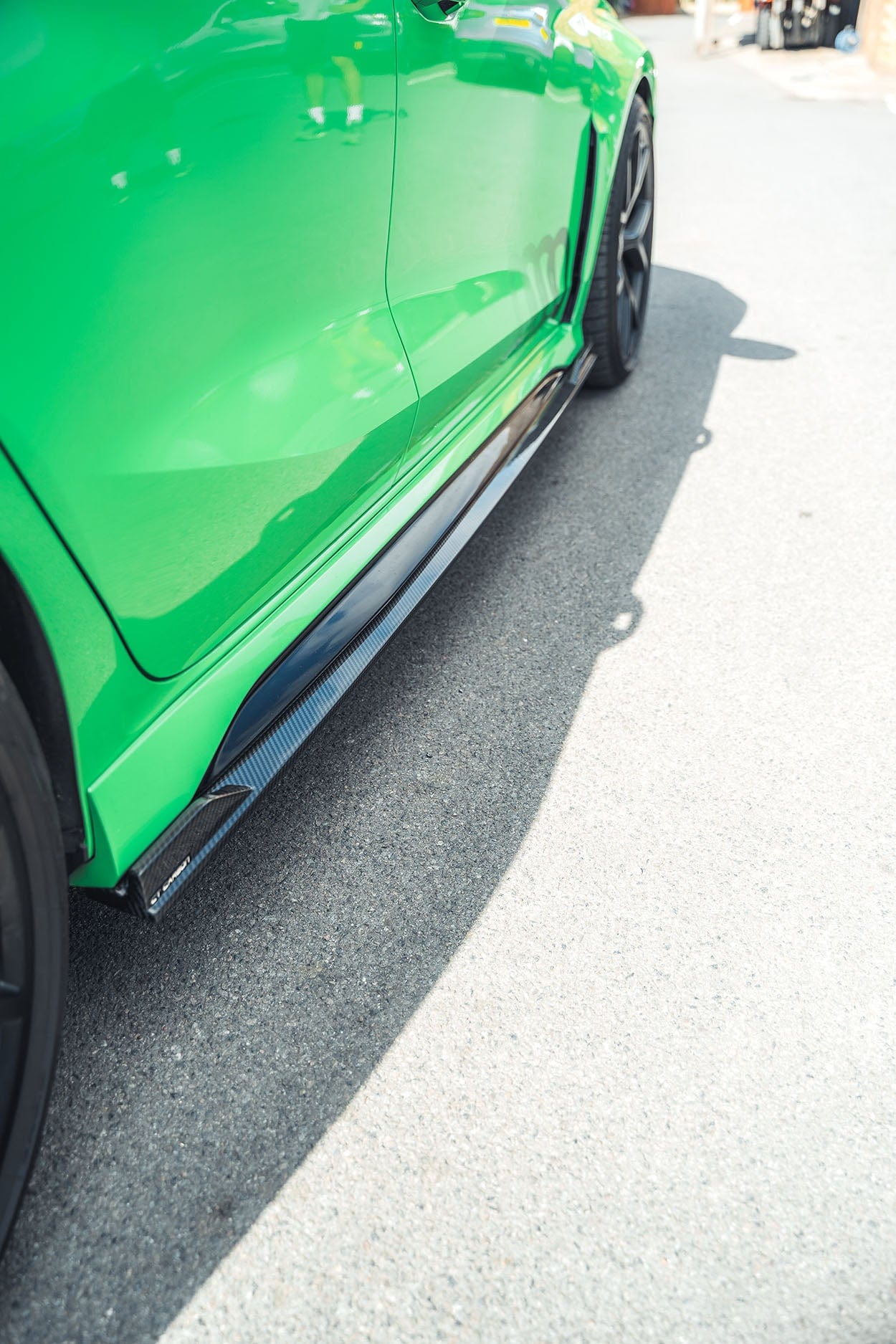 AUDI RS3 8Y 2022+ CARBON FIBRE SIDE SKIRTS V1 - CT DESIGN