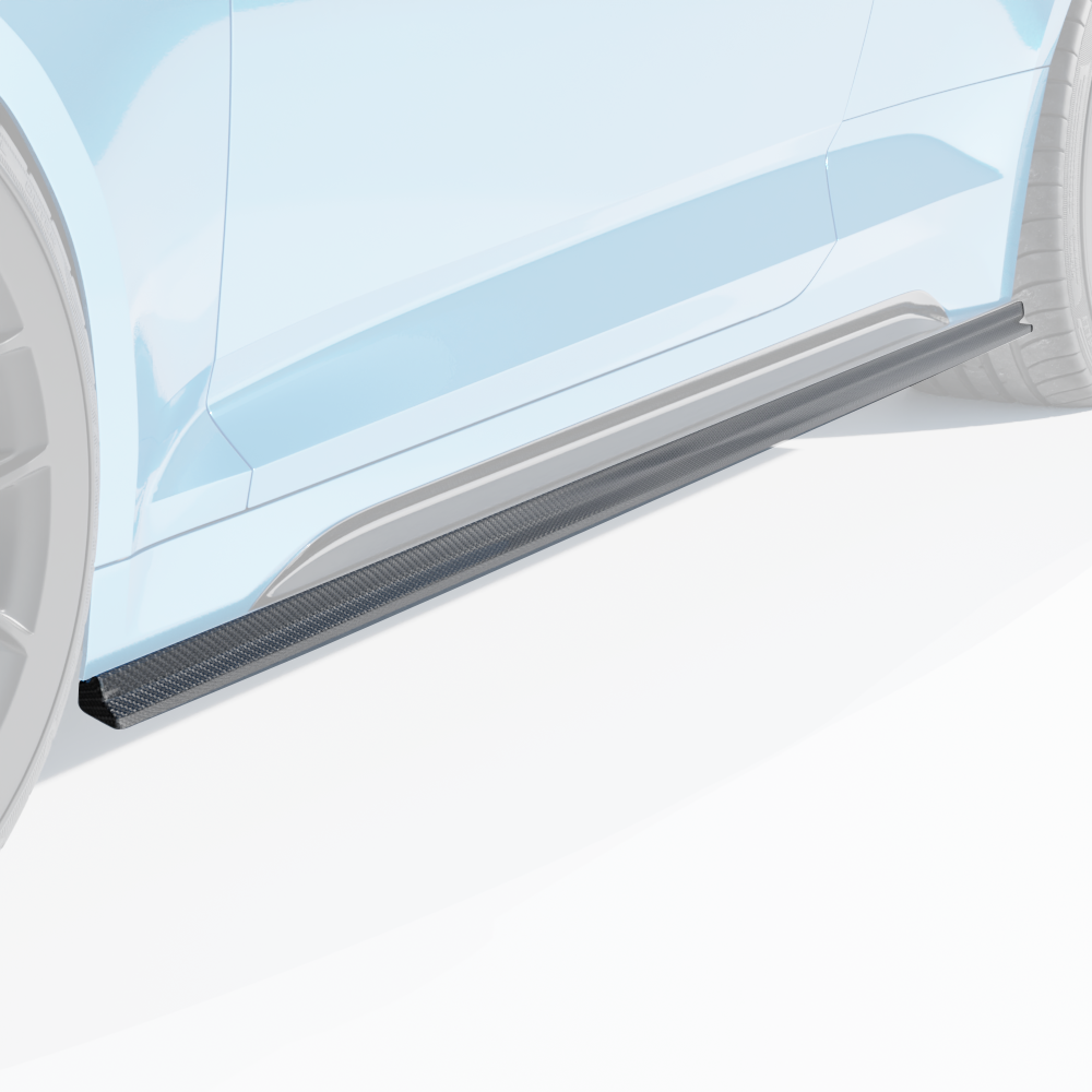 AUDI RS5 B9.5 COUPE 2020-2025 CARBON FIBRE SIDE SKIRTS - CT DESIGN