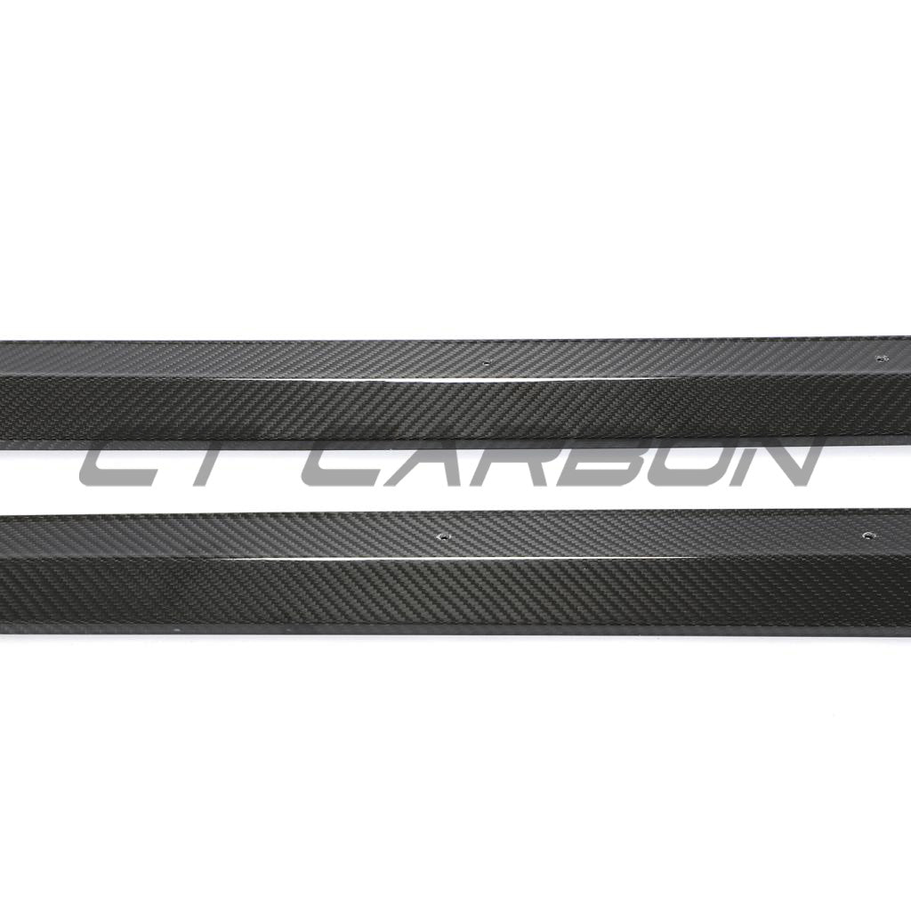 AUDI RS6/RS7 C8 AVANT 2019+ CARBON FIBRE SIDE SKIRTS - V1 - CT DESIGN