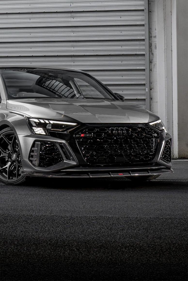 Audi RS3 Saloon Carbon Urban Front Splitter Elements