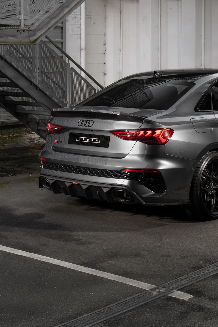 Audi RS3 Saloon Carbon Urban Rear Spoiler