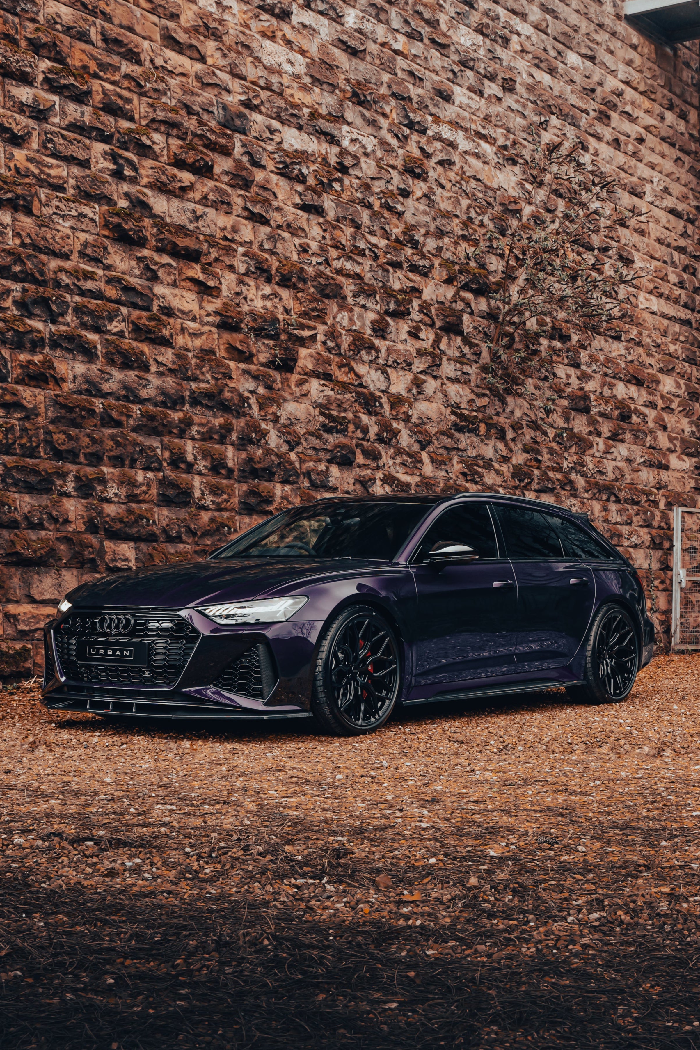 Audi RS6 Carbon Urban Front Splitter