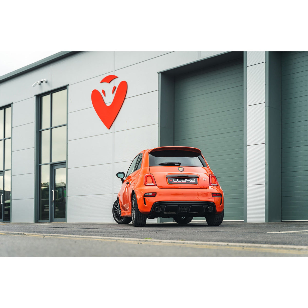 Abarth 595 Venom Rear Axle Back Performance Exhaust