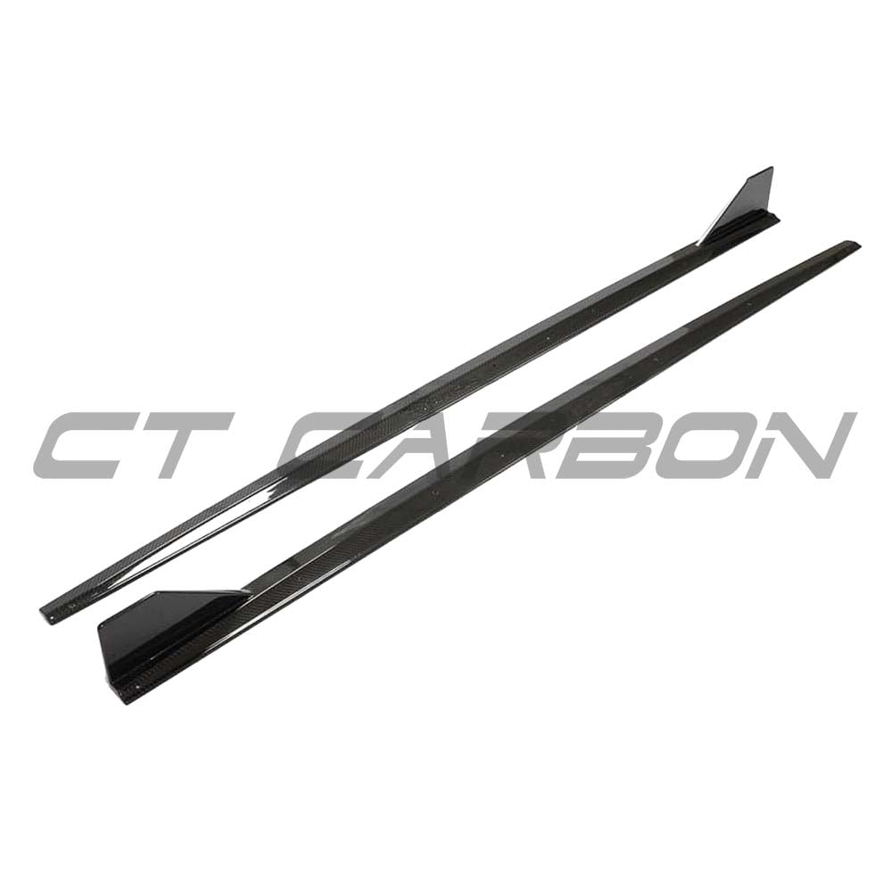 BMW 1 SERIES F40 CARBON FIBRE SIDE SKIRTS - CT DESIGN
