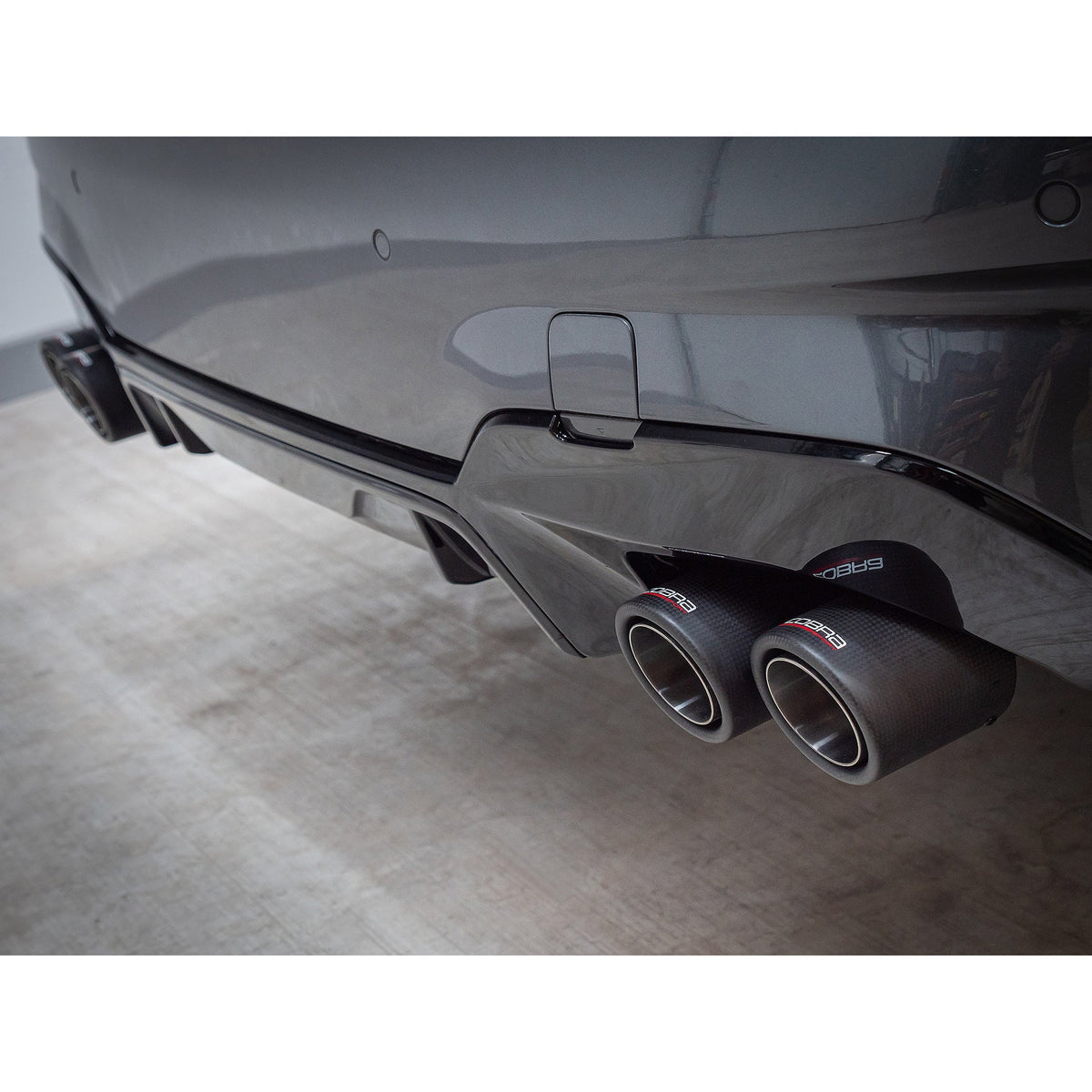 BMW 330e Touring (G21) (19>) Valved Quad Exit Rear Axle Back M3 Style Performance Exhaust