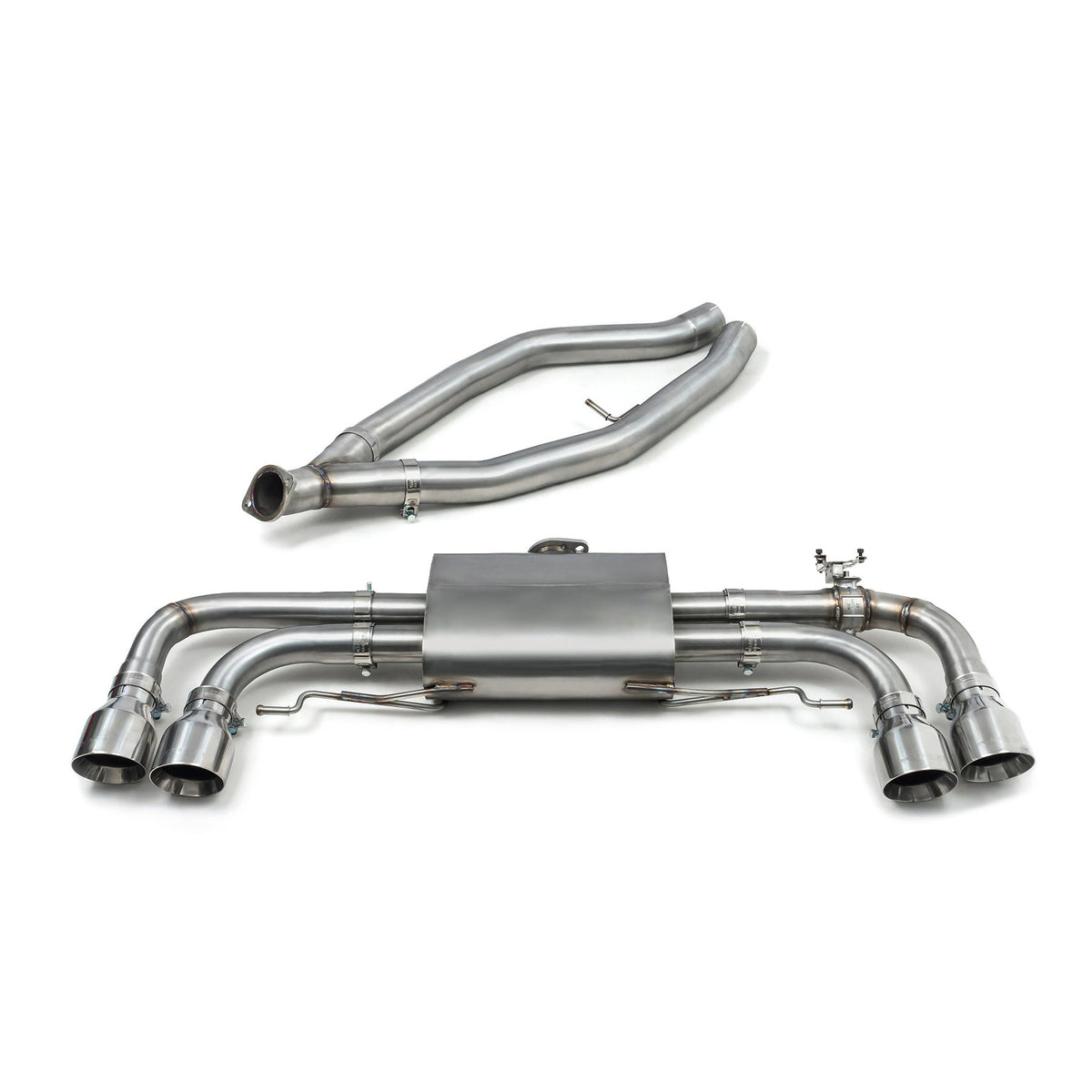 BMW M340i (G20) (19>) (UK/EU) Valved Quad Exit GPF/PPF Back Performance Exhaust