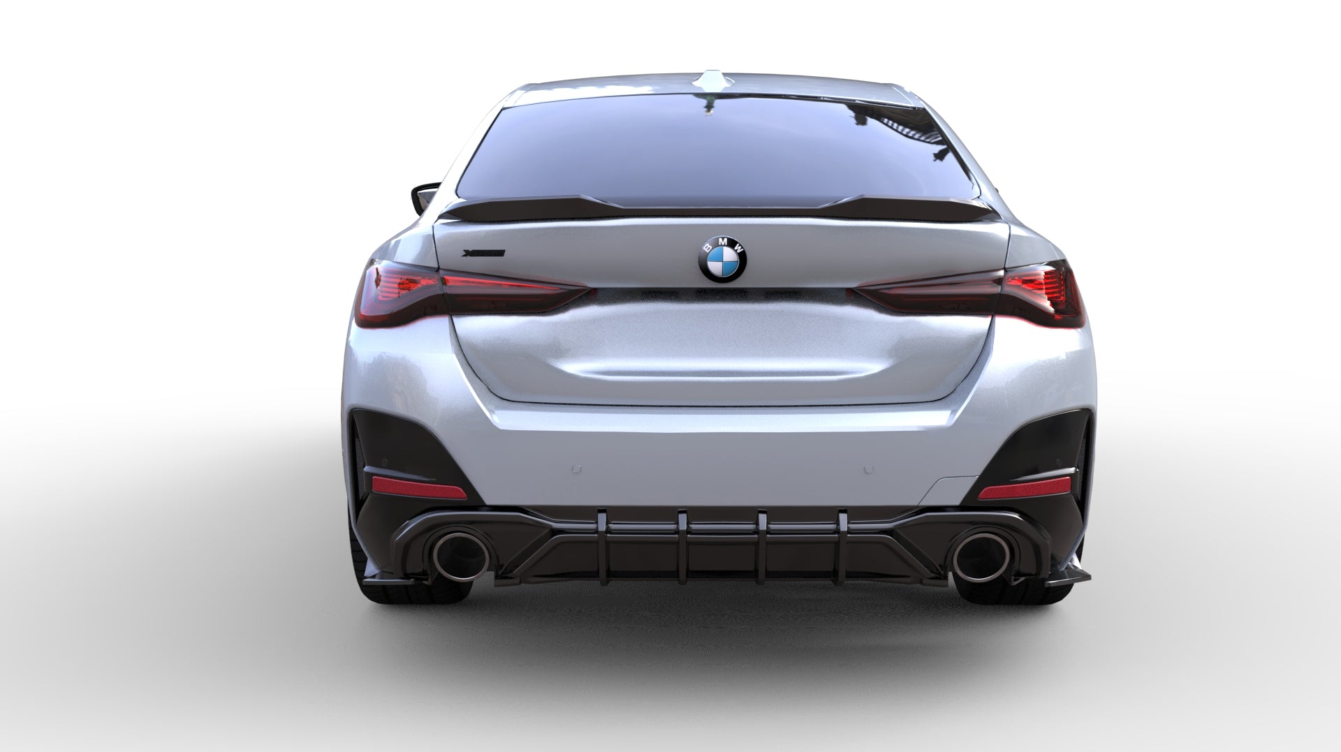 APEX BMW G26 4 Series Gran Coupé Rear Side Splitter