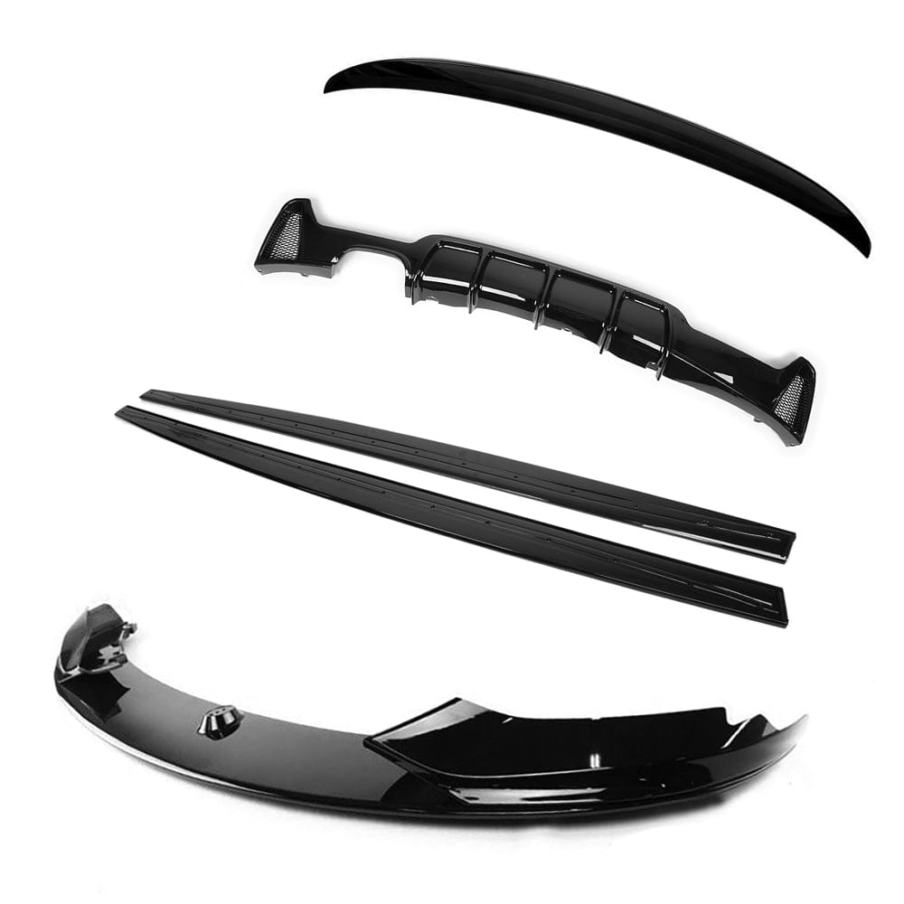 BMW 4 SERIES F33 GLOSS BLACK FULL KIT (TWIN EXHAUST) - V1