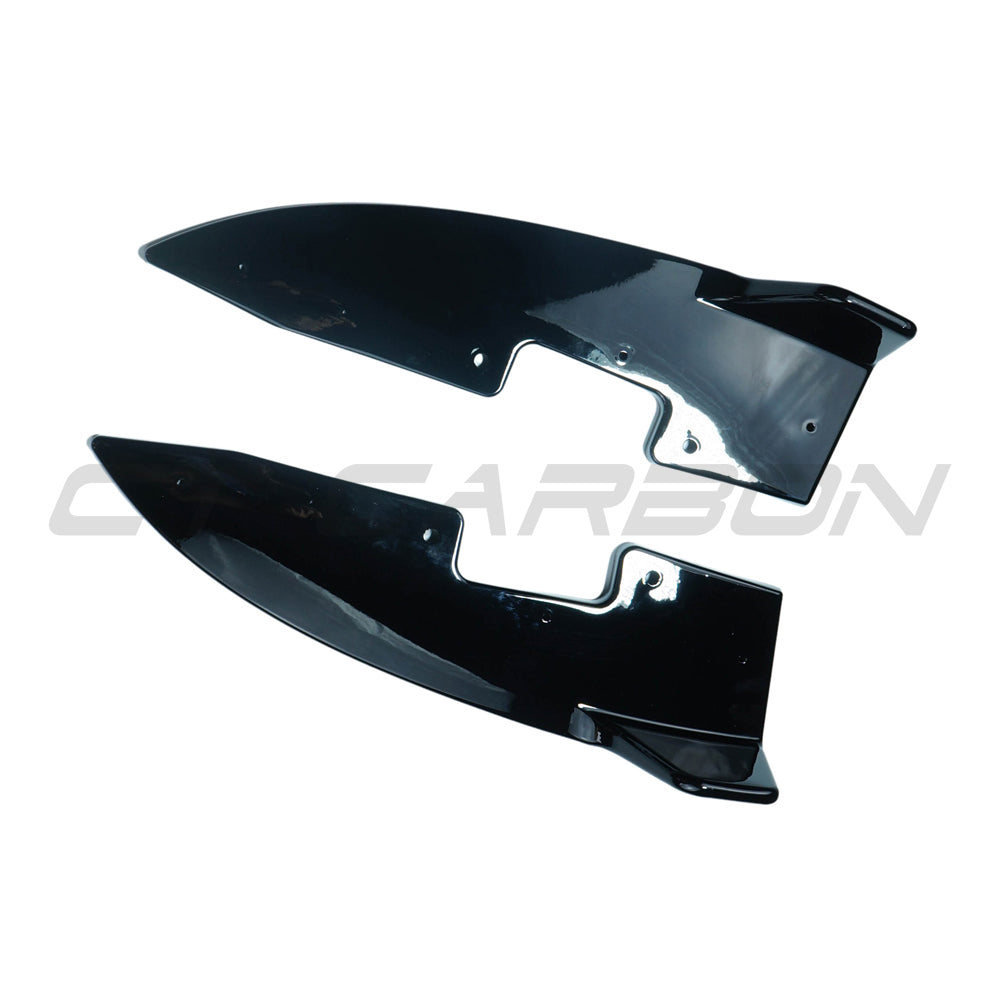 BMW 4 SERIES G22/G23 2020+ GLOSS BLACK REAR BUMPER CORNERS