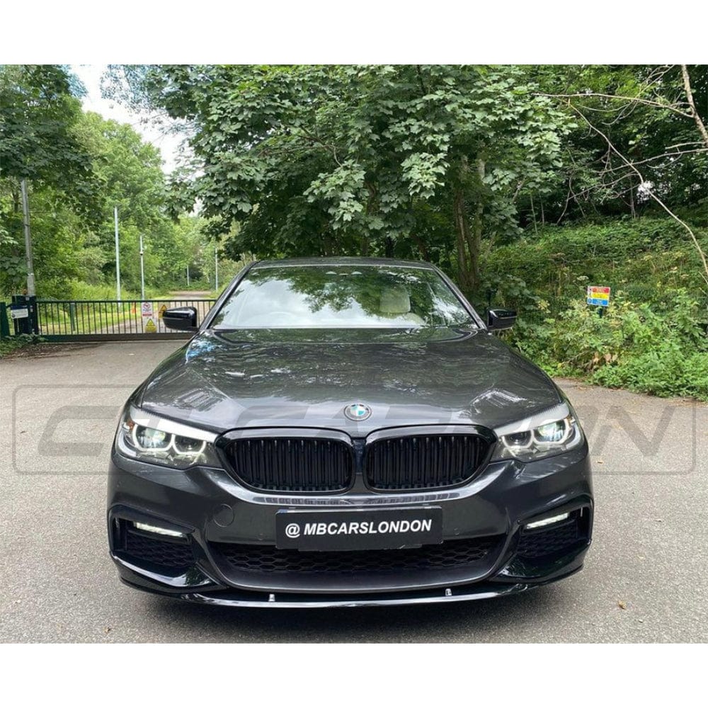 BMW 5 SERIES G30 PRE-LCI 2017-2021 GLOSS BLACK FULL KIT - V2