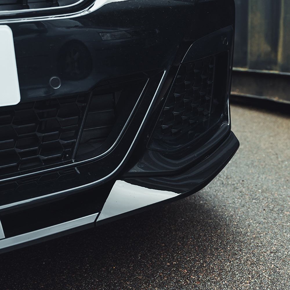 BMW 5 SERIES G30/G31 LCI GLOSS BLACK SPLITTER - V2