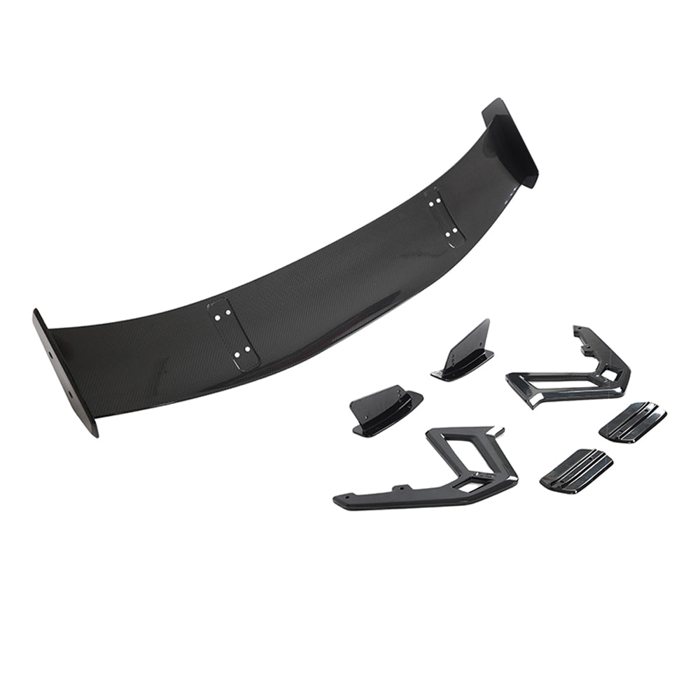 BMW F87 M2/M2C & F22 2 SERIES CARBON FIBRE SWAN NECK WING - V8 - CT DESIGN