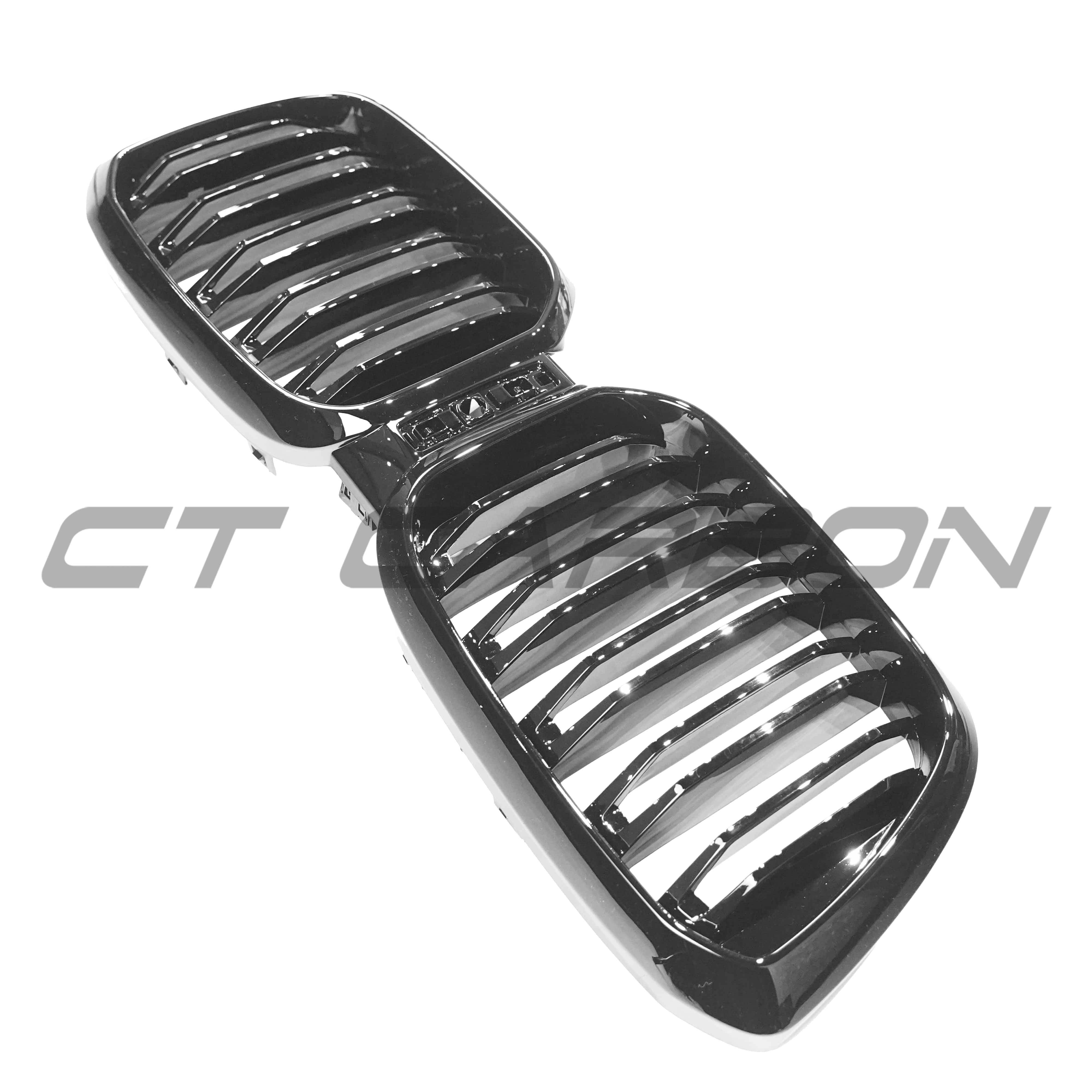BMW G02 X4 & G01 X3 LCI 2021+ DOUBLE SLAT BLACK GRILLE