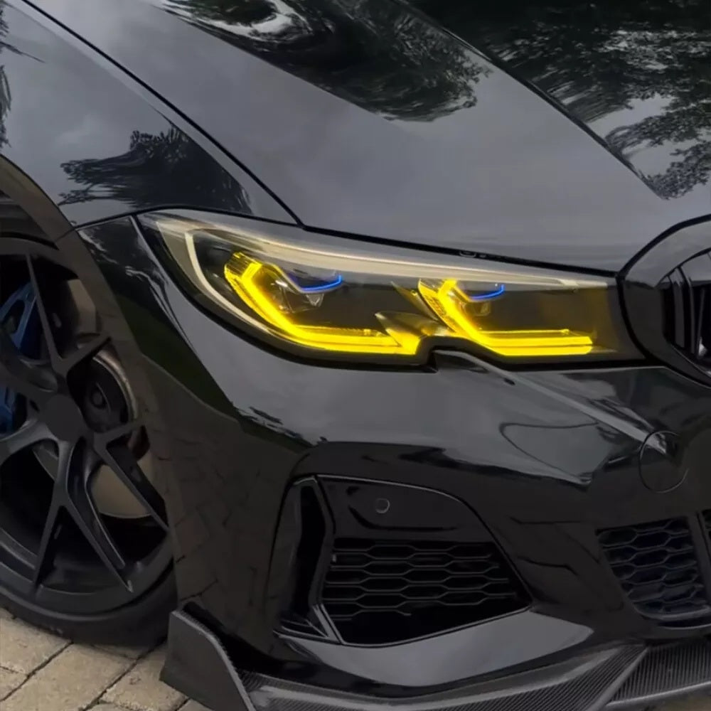 BMW G20/G21 3 SERIES YELLOW ADAPTIVE DRL MODULE SET (2019-2022)