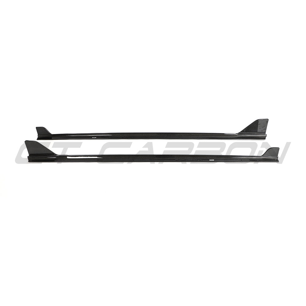 BMW G42 2 SERIES CARBON FIBRE FULL LENGTH SIDE SKIRTS - V2
