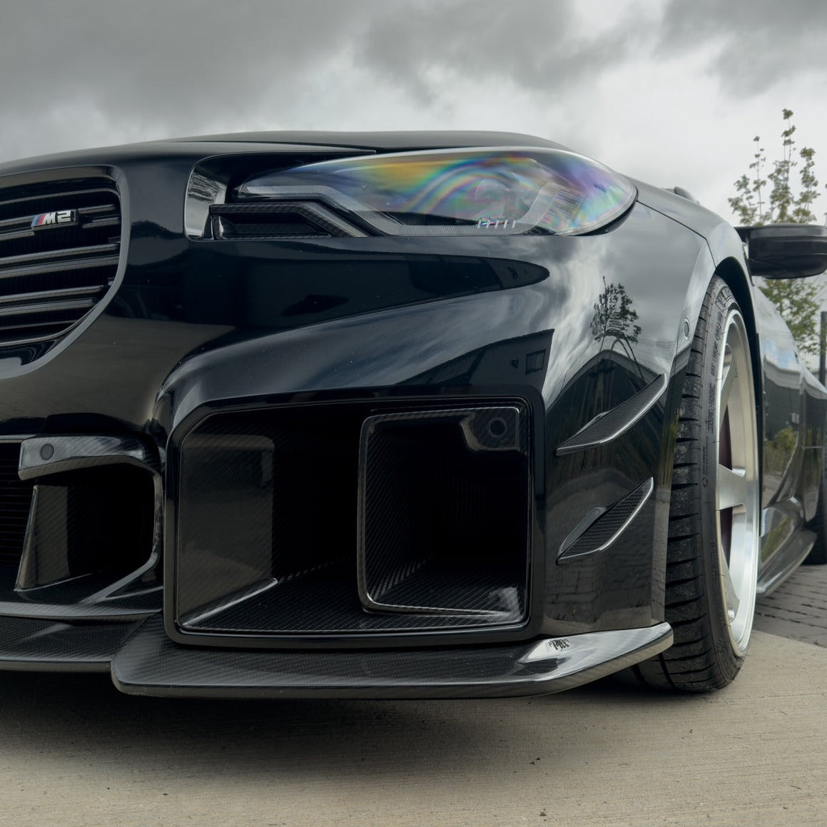 BMW G87 M2 CARBON FIBRE DUCTS - V2 - CT DESIGN