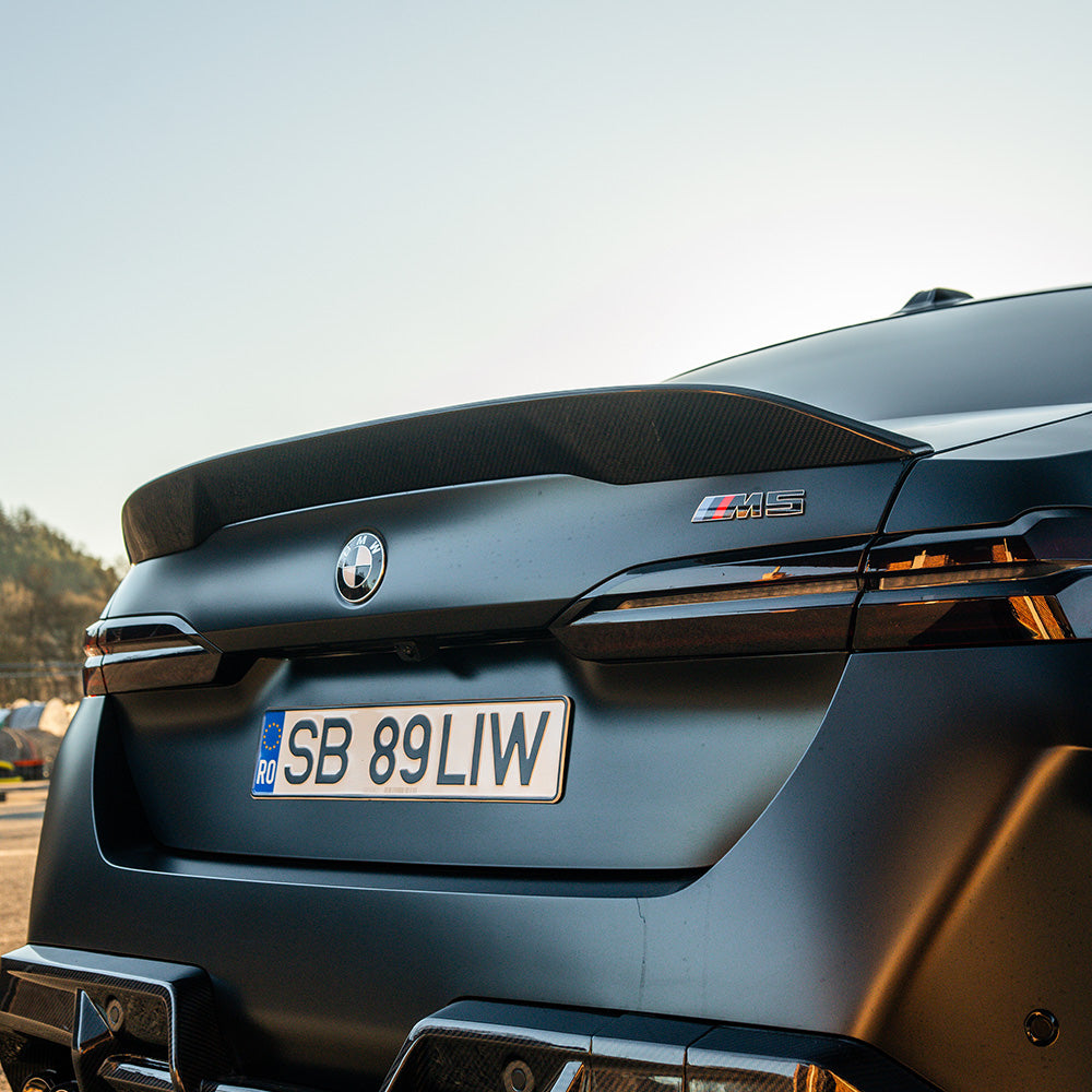 BMW G90 M5 & G60 5 SERIES 2023+ CARBON FIBRE SPOILER - V1 - CT DESIGN