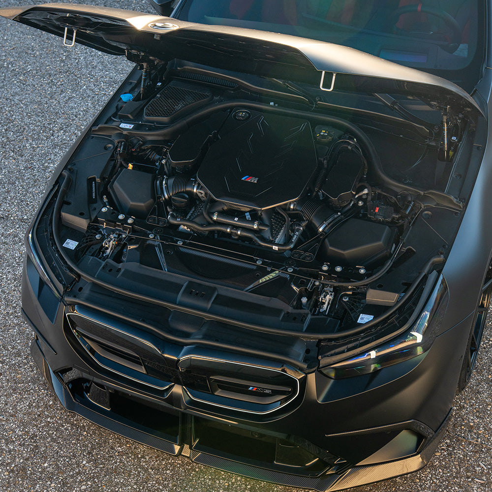 BMW G90 M5 & G99 M5 TOURING 2024+ CARBON FIBRE ENGINE BAY COVER KIT - CT DESIGN