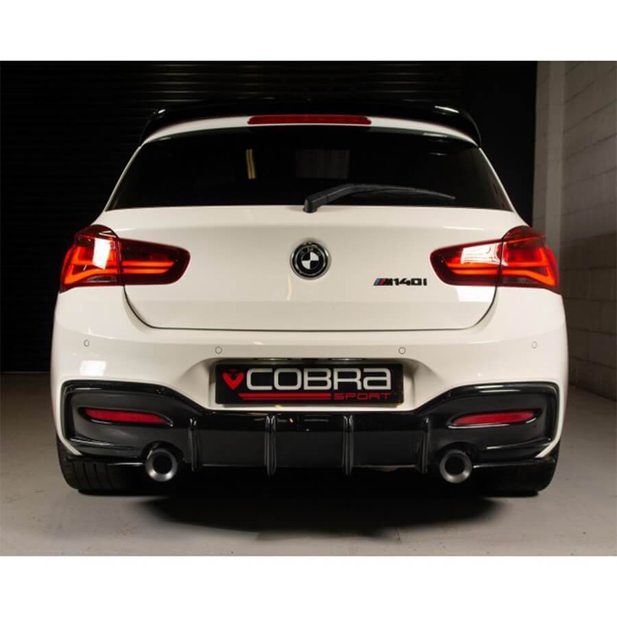 BMW M235i (F22) Exhaust Tailpipes - Larger 3.5" M Performance Tips - Replacement Slip-on OE Style