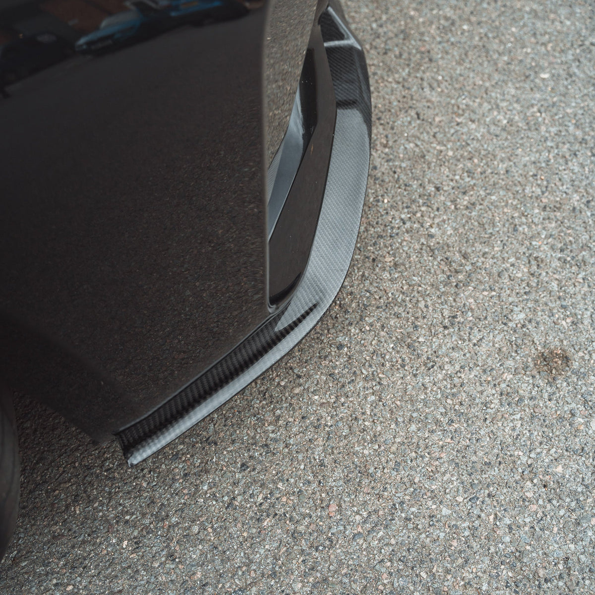 BMW M2 F87 N55(OG) 2015-2017 CARBON FIBRE SPLITTER - V2