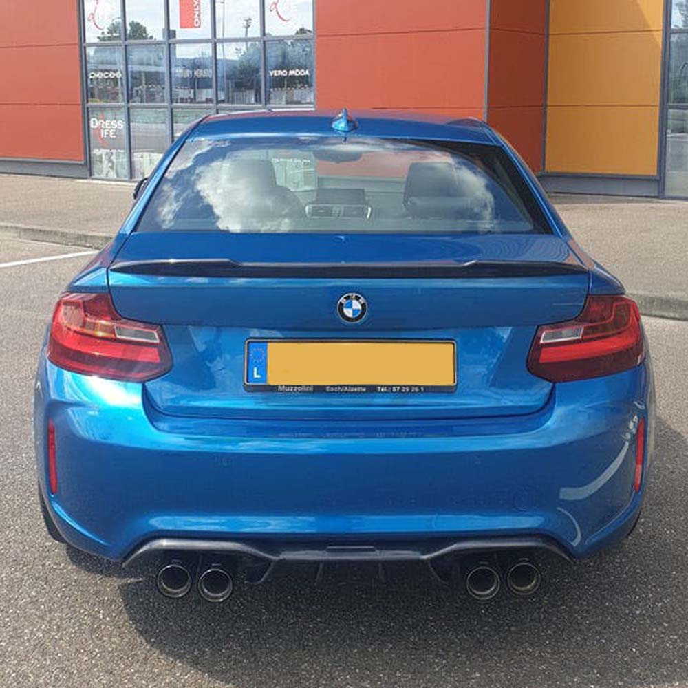 BMW M2 / M2C F87 & F22 2 SERIES CARBON FIBRE SPOILER - V5