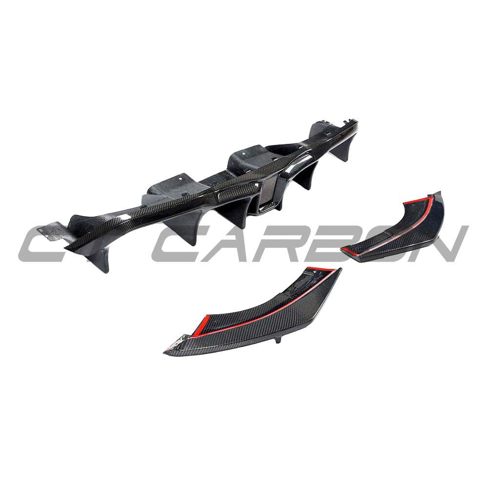 BMW M2/M2C F87 CARBON FIBRE DIFFUSER - V6