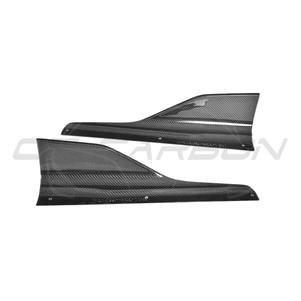BMW M2/M2C F87 CARBON FIBRE SIDE SKIRTS - V1