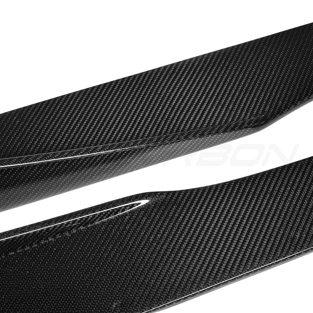 BMW M2/M2C F87 CARBON FIBRE SIDE SKIRTS - V2