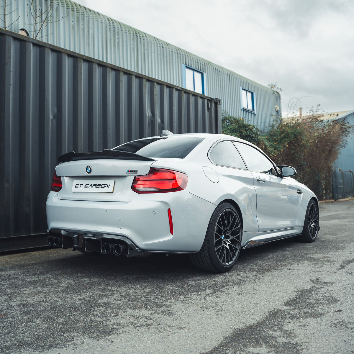 BMW M2/M2C F87 CARBON FIBRE SIDE SKIRTS - V2