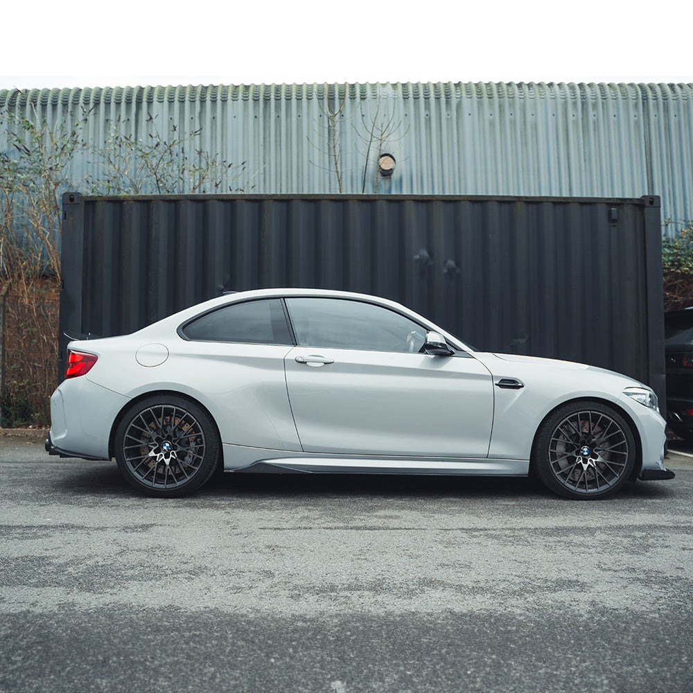 BMW M2/M2C F87 CARBON FIBRE SIDE SKIRTS - V2