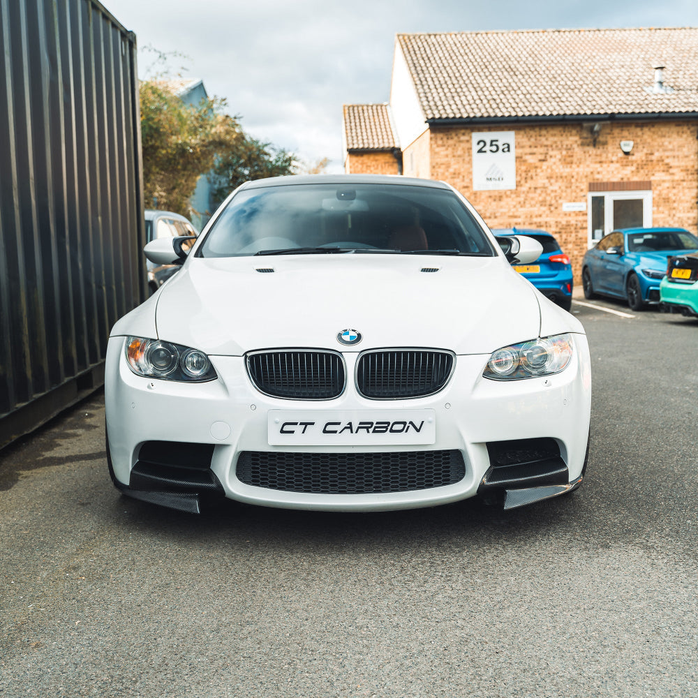 BMW M3 E90/E92/E93 2007-2013 CARBON FIBRE FRONT CANARD SPLITTERS