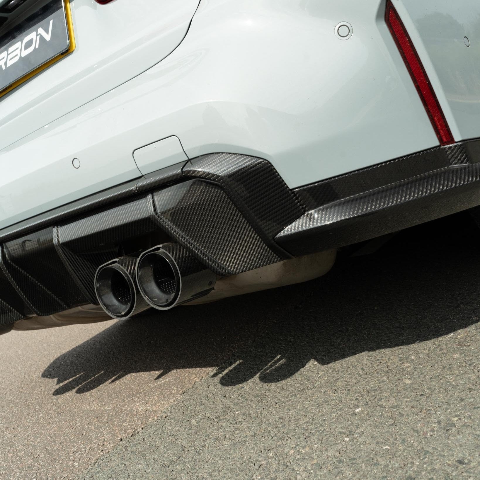 BMW M3 G80/G81 CARBON FIBRE DIFFUSER - V1 - CT DESIGN