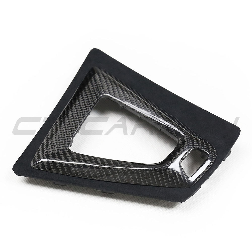 BMW M3/M4 F80/F82/F83/F87 ALCANTARA & CARBON SHIFTER SURROUND (LHD)