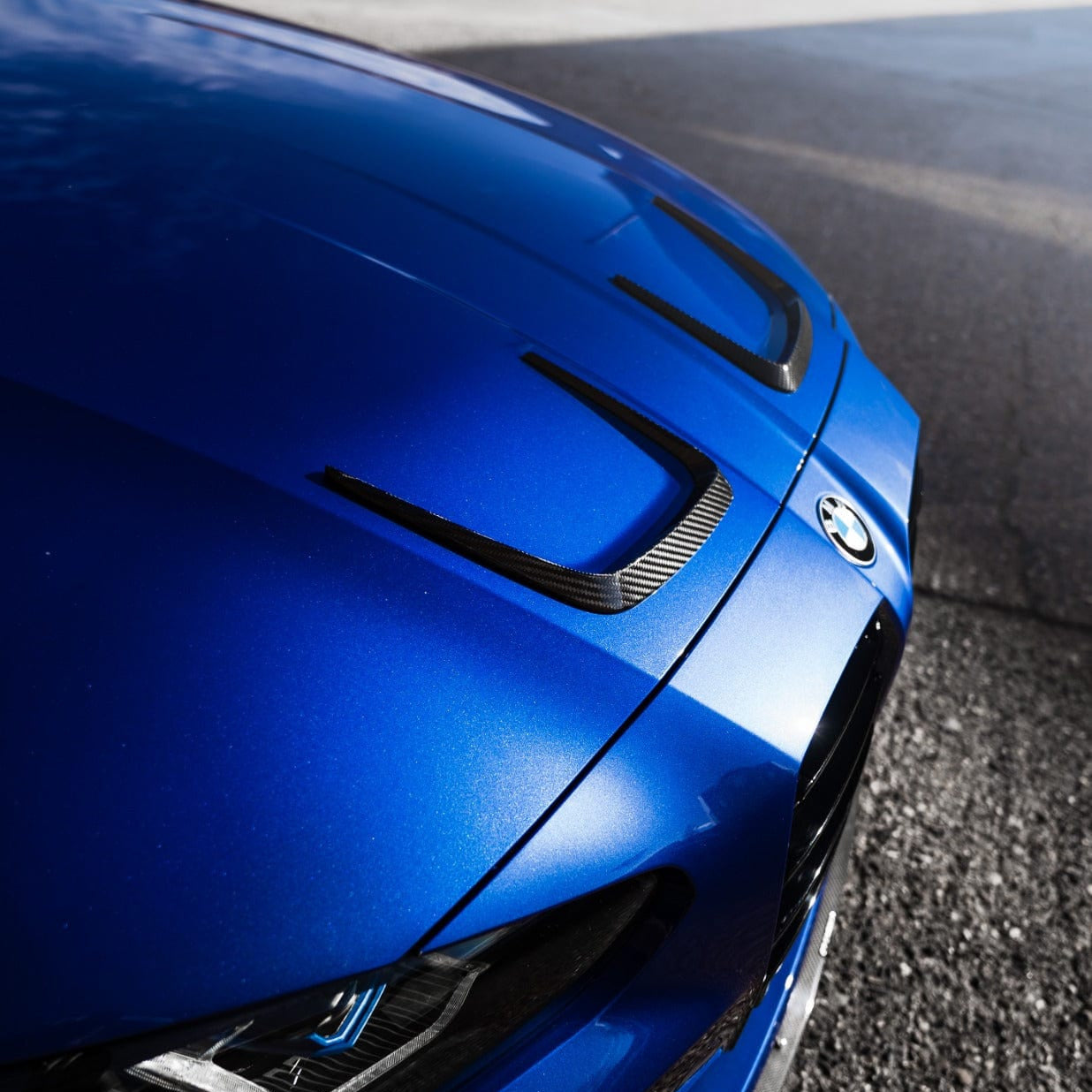 BMW M3/M4 (G80 G81 G82 G83) CARBON FIBRE BONNET HOOD TRIMS