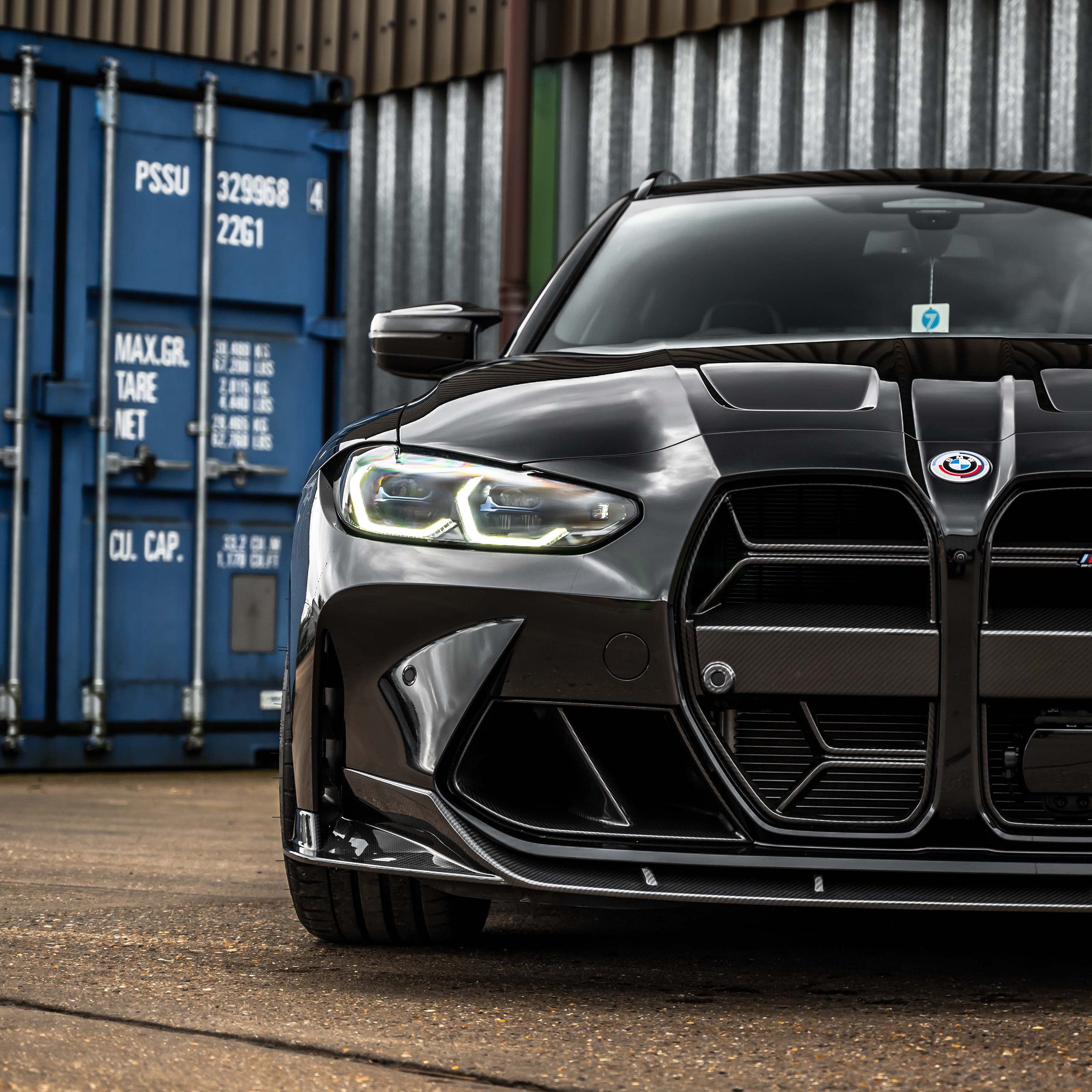 BMW M3/M4 G80/G81/G82/G83 CARBON FIBRE SPLITTER - V2 - CT CARBON