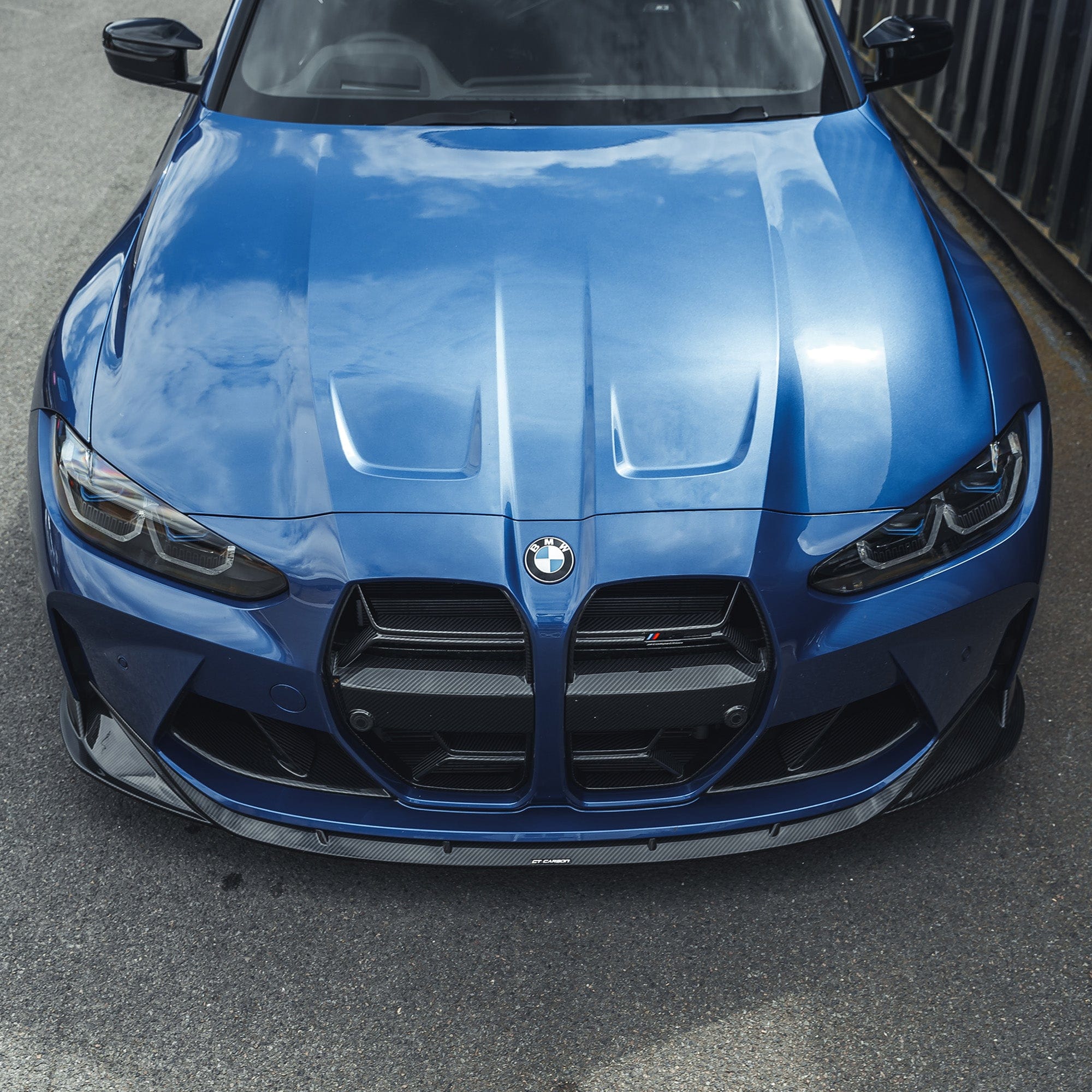 BMW M3/M4 G80/G81/G82/G83 CARBON FIBRE SPLITTER - V2 - CT CARBON