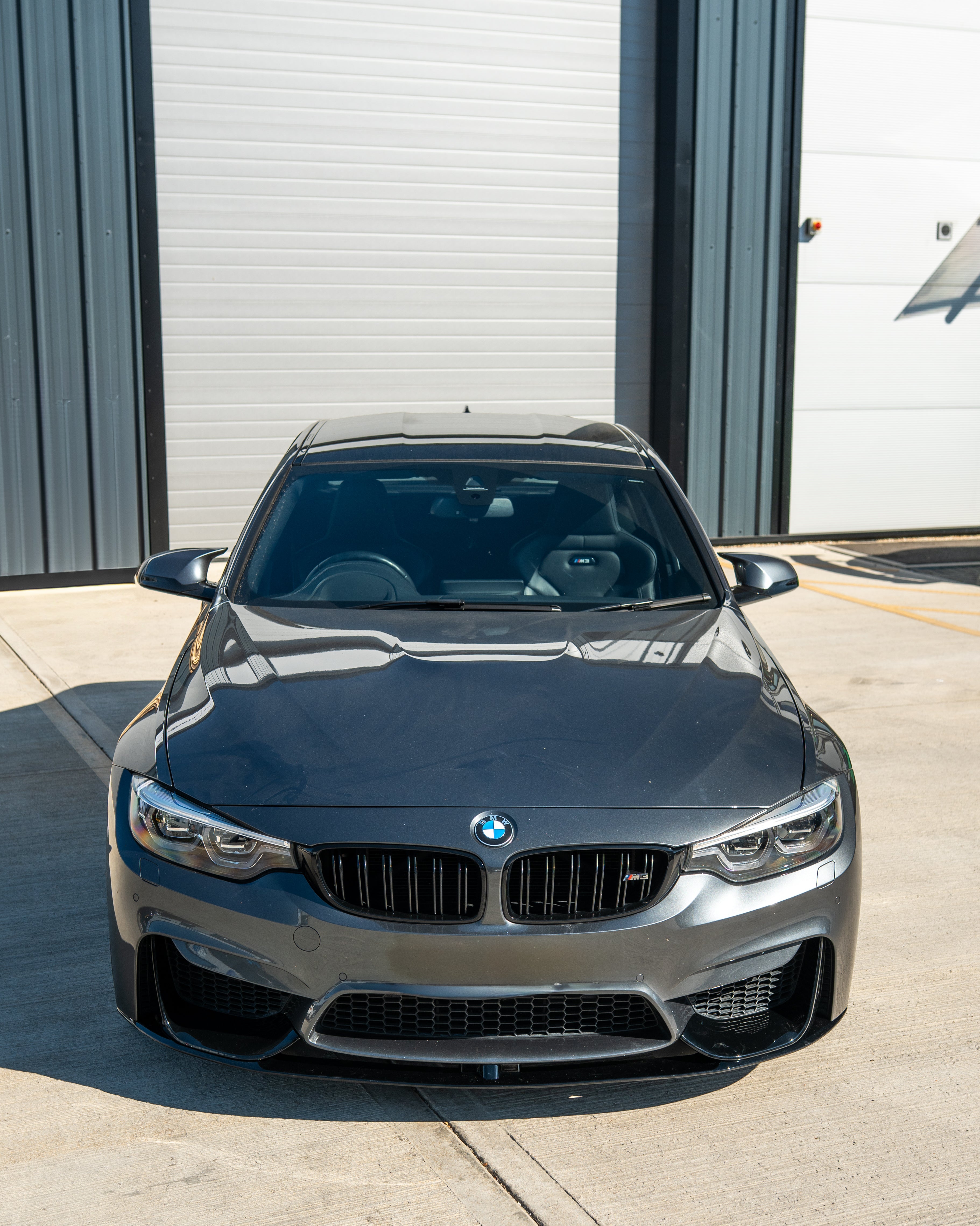 BMW M3/M4 (F80 F82 F83) 2014-2020 GLOSS BLACK SPLITTER - V1