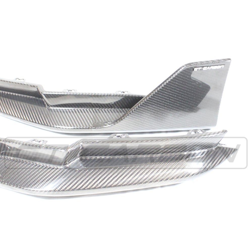 BMW G82/G83 M4 2021+ CARBON FIBRE REAR BUMPER CORNERS - V1