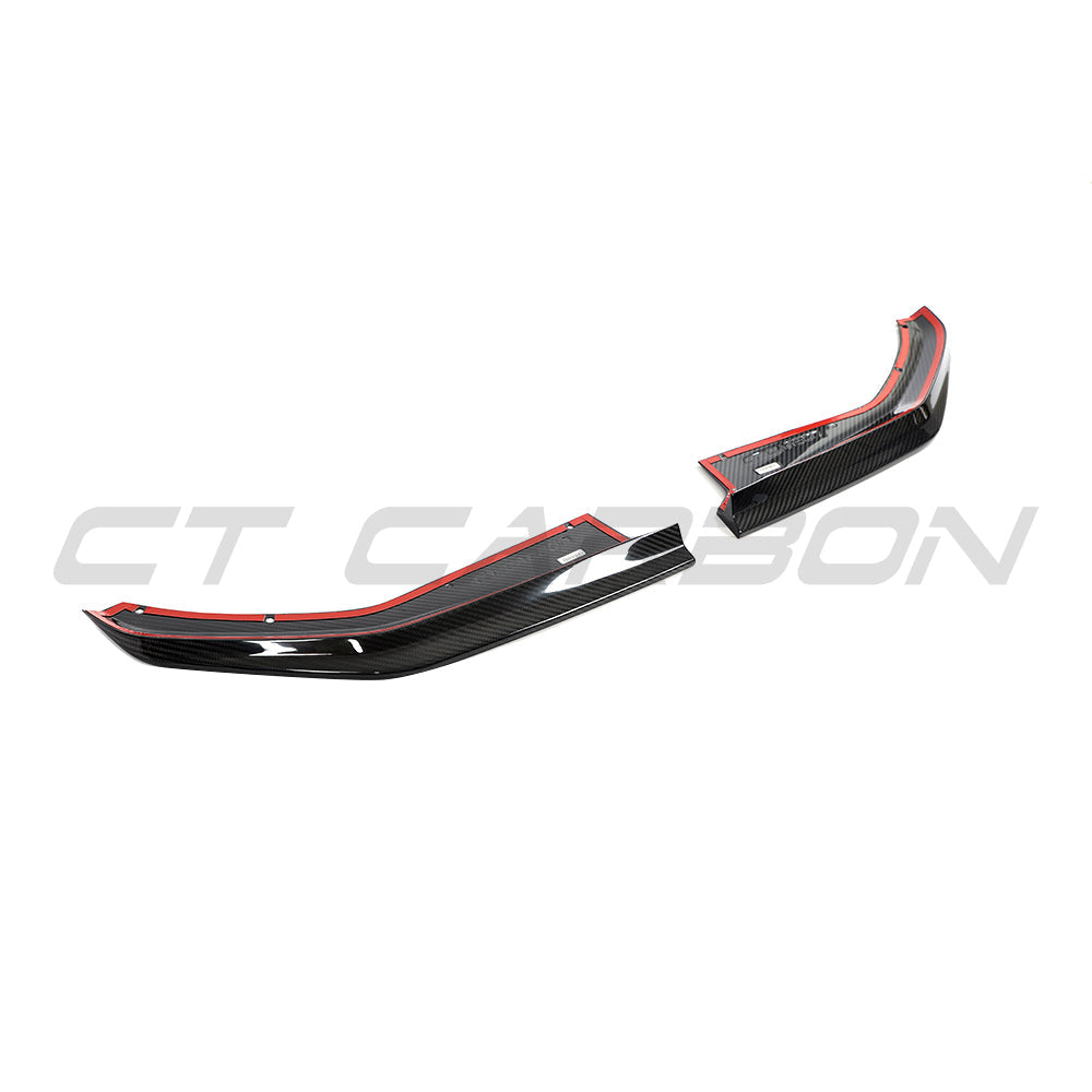 BMW M4 G82/G83 CARBON FIBRE REAR CORNER EXTENSIONS - CT DESIGN