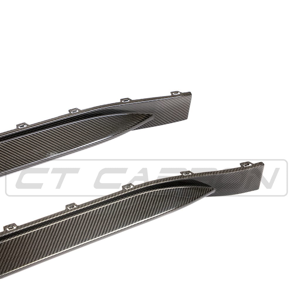 BMW M4 G82/G83 CARBON FIBRE SIDE SKIRT REPLACEMENT V1 - CT DESIGN