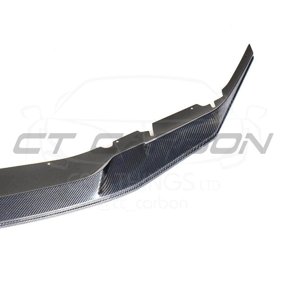 BMW M5 F90 2017-2020 PRE LCI CARBON FIBRE SPLITTER - V7