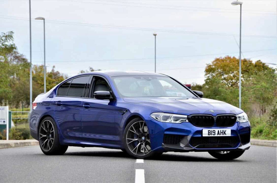 BMW M5 F90 PRE LCI 2017-2020 CARBON FIBRE SPLITTER CORNERS