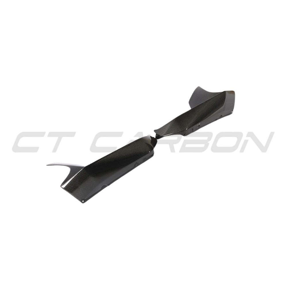 BMW M5 F90 PRE LCI 2017-2020 CARBON FIBRE SPLITTER CORNERS