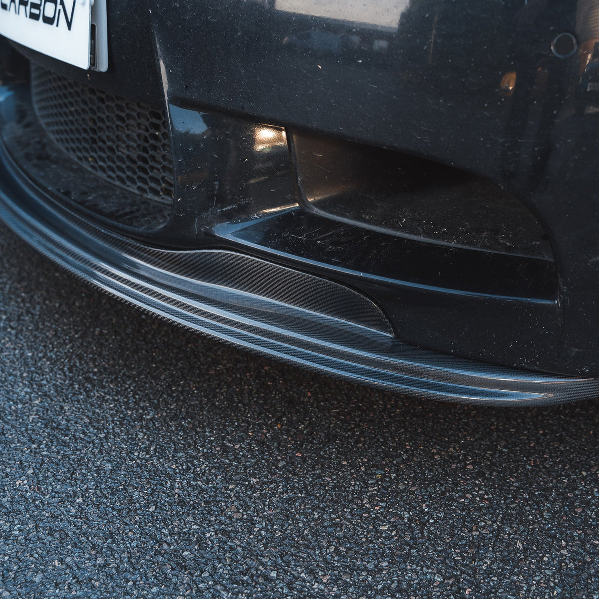 BMW M3 E90/E92/E93 2007-2013 CARBON FIBRE SPLITTER - V1