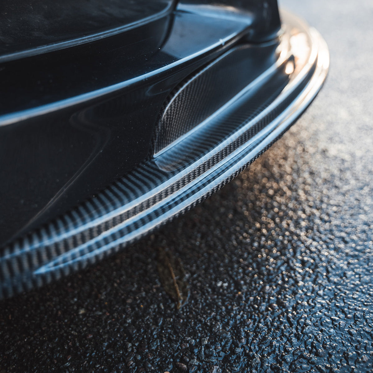 BMW M3 E90/E92/E93 2007-2013 CARBON FIBRE SPLITTER - V1