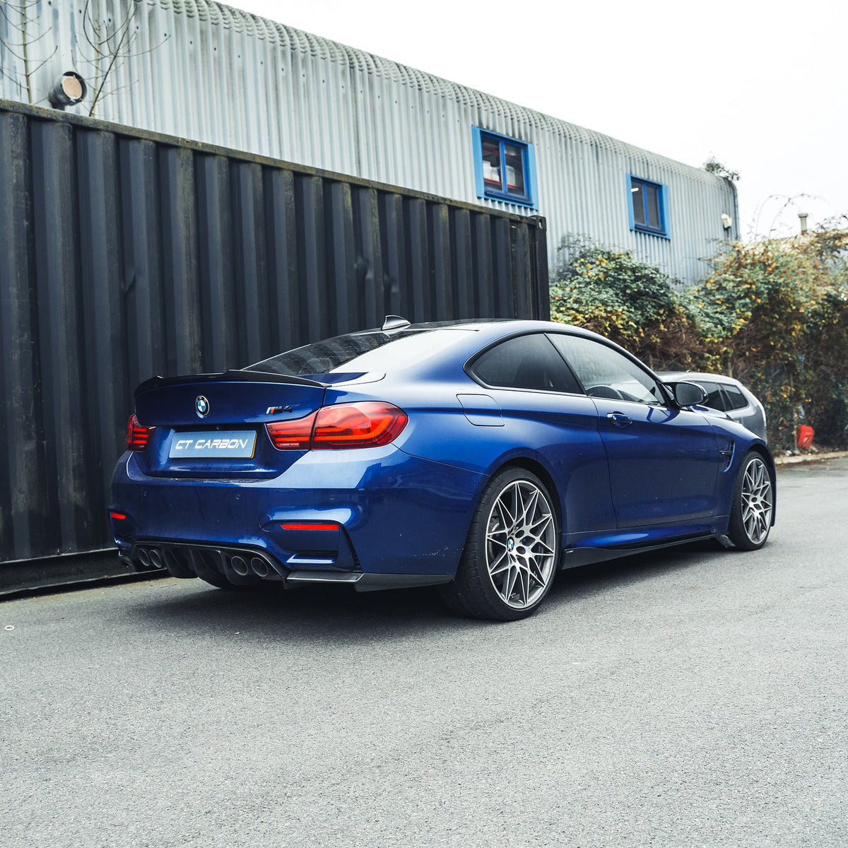 BMW M3/M4 (F80 F82 F83) 2014-2020 CARBON FIBRE SIDE SKIRTS - V2